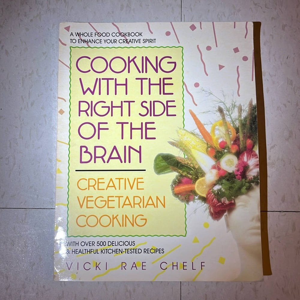 cooking with the rice out of the brain by Vicki Rae Chelf